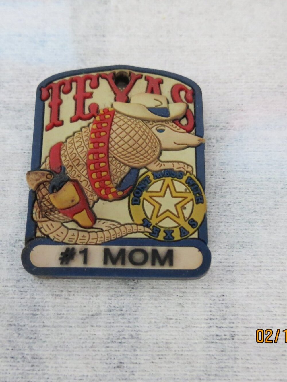Texas Don't Mess with Texas #1 Mom Keychain